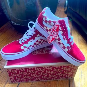VANS old Skool checkered shoe size 9 WMN 7.5 MEN